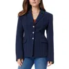 Sam Edelman Womens Pinstripe Polyester Suit Jacket In Multi