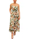 Sam Edelman Womens Polyester Maxi Dress In Multi