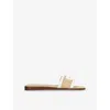 Sam Edelman Irina Slide Sandal In Beige Comb