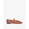 Sam Edelman Michaela Knit Mary Jane Flat In Pink