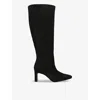 Sam Edelman Womens  Sylvia Knee-high Suede Heeled Boots