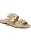 Sam Edelman Elisa Slide Sandal Natural Raffia In Multi