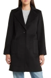 Sam Edelman Wool Blend Blazer Coat In Black