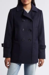 Sam Edelman Wool Blend Peacoat