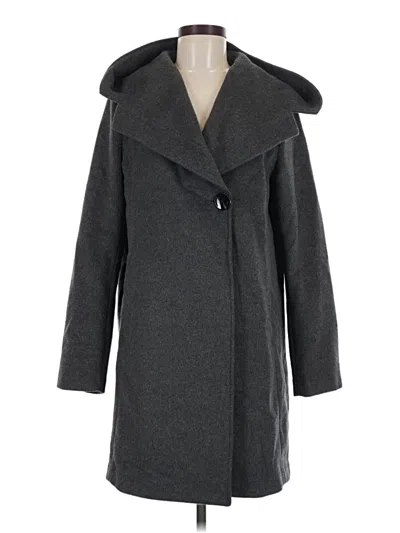 Pre-owned Sam Edelman Wool Coat In Gray