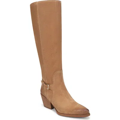 Sam Edelman Wren Buckle Knee High Boot In Brown