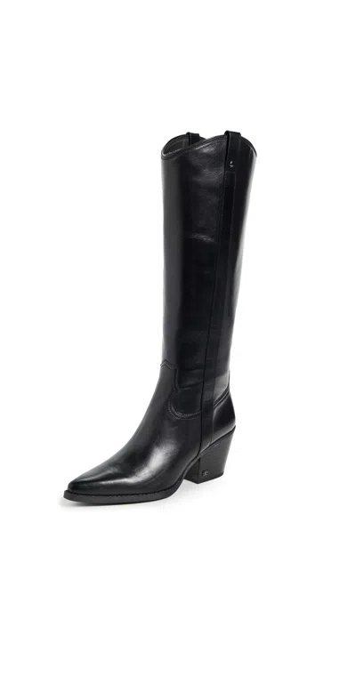 Sam Edelman Wyatt Boots Black