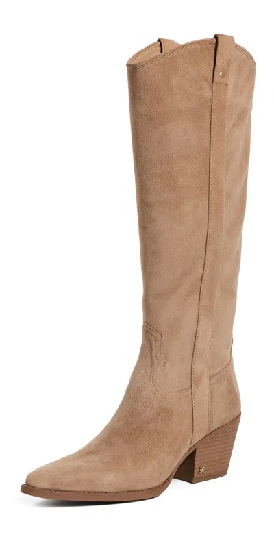 Sam Edelman Wyatt Boots Cyprus Tan In Brown