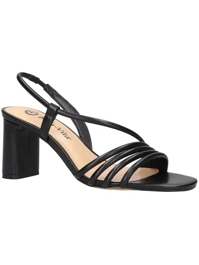 Sam Edelman Zariah Womens Padded Insole Open-toe Strappy Sandals In Black