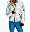 Sam Freestyle Puffer Jacket In Silver In Silver
