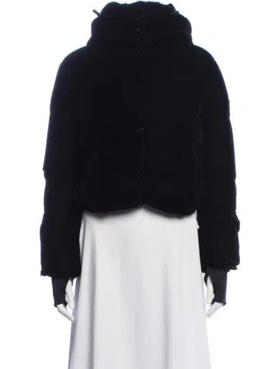 Pre-owned Sam Fur Coat In Black