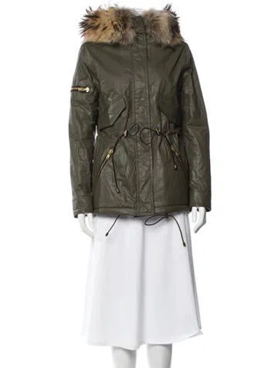 Pre-owned Sam Fur Coat In Multi