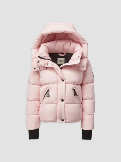Sam Girl's Little Girl's & Girl's Elsa Down Puffer Jacket In Matte Taffy