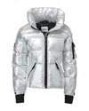Sam Girls' Freestyle Down Jacket - Little Kid In Silver