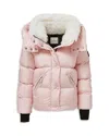 Sam Girls' Lara Quilted Down Jacket - Big Kid In Pink