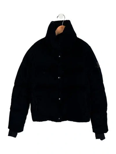 Pre-owned Sam Kids' Girls Velour Jacket In Blue