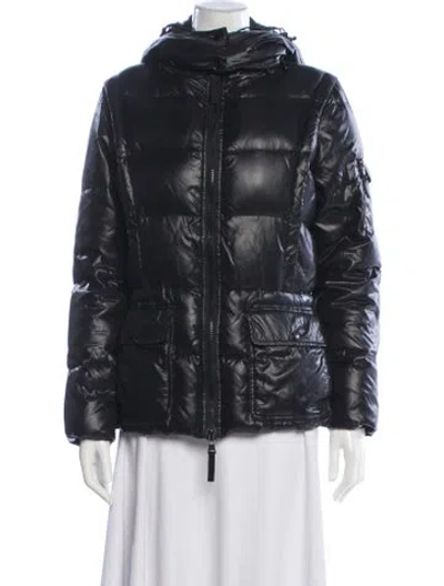 Pre-owned Sam Goose Down Down Jacket In Black