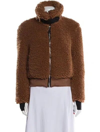 Pre-owned Sam Jacket In Brown