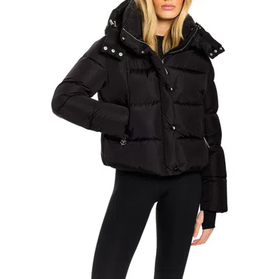 Sam . Jojo Down Puffer Jacket In Black