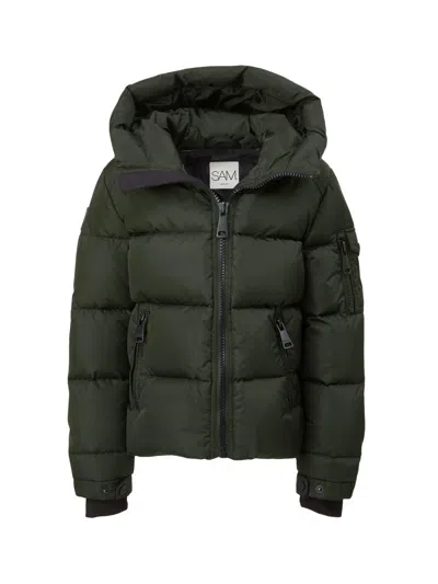 Sam Little Boy's & Boy's Parker Down Puffer Jacket In Green