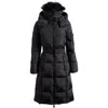 Sam . Luxe Long Noho Water Resistant Down Puffer Coat In Black