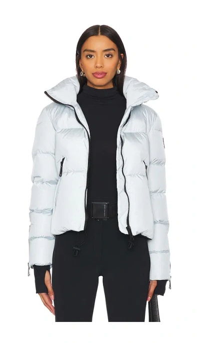 Sam Marni Down Jacket In Baby Blue