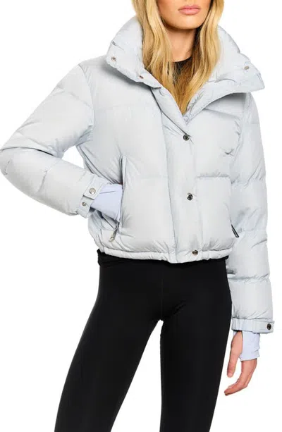 Sam . Miley Down Puffer Jacket In Blue