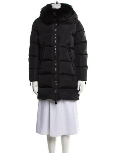 Pre-owned Sam Nylon Down Coat In Gray