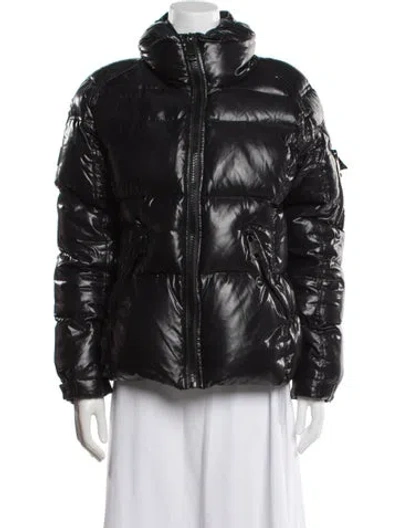Pre-owned Sam Nylon Down Coat In Multi