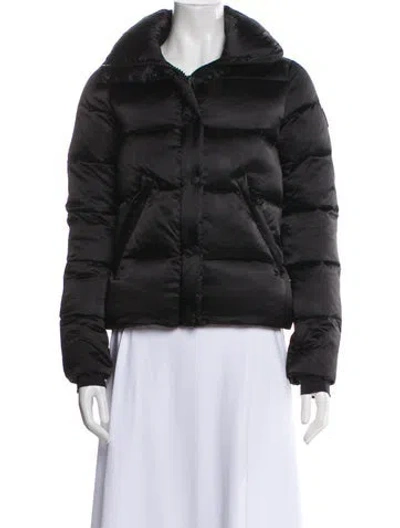 Pre-owned Sam Nylon Down Jacket In Black