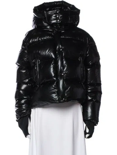 Pre-owned Sam Nylon Down Jacket In Black
