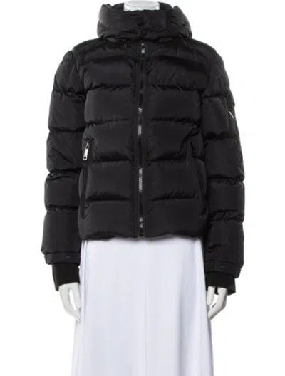Pre-owned Sam Nylon Down Jacket In Black