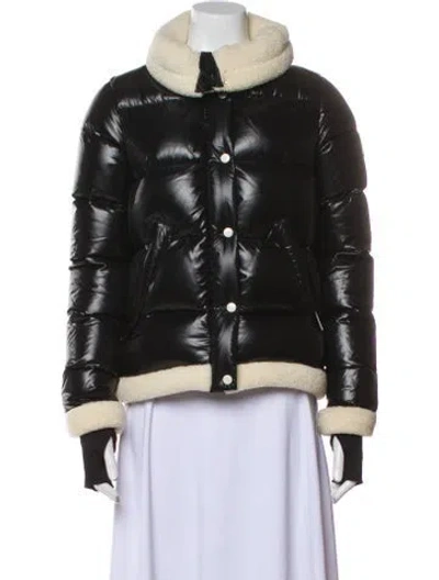 Pre-owned Sam Nylon Down Jacket In Black