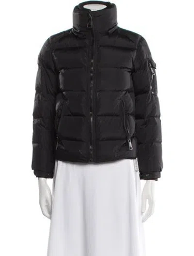 Pre-owned Sam Nylon Down Jacket In Black