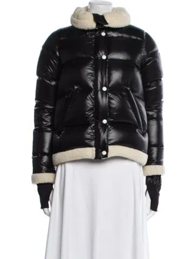 Pre-owned Sam Nylon Down Jacket In Black