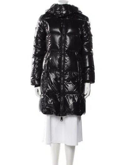 Pre-owned Sam Nylon Down Jacket In Black