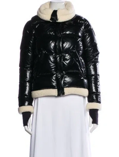 Pre-owned Sam Nylon Down Jacket In Black