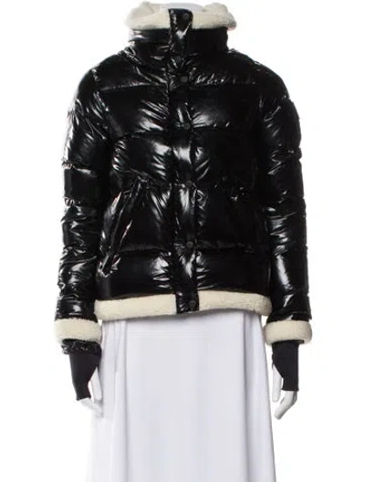 Pre-owned Sam Nylon Down Jacket In Black