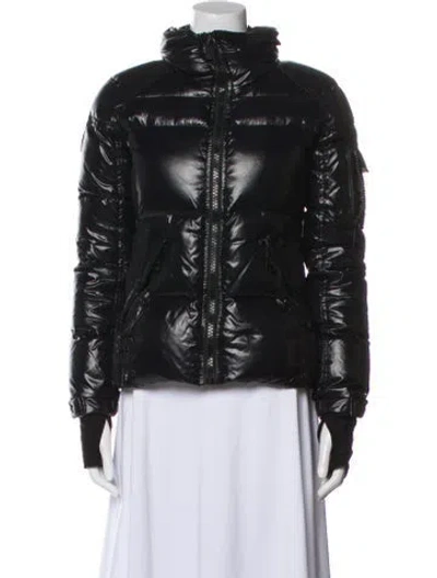 Pre-owned Sam Nylon Down Jacket In Black