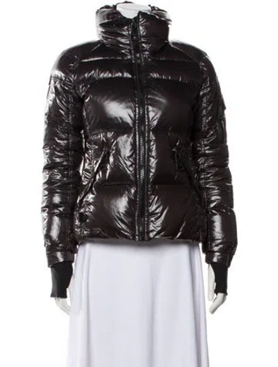 Pre-owned Sam Nylon Down Jacket In Black