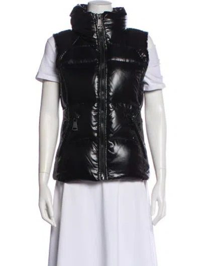 Pre-owned Sam Nylon Down Jacket In Black