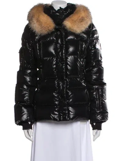 Pre-owned Sam Nylon Down Jacket In Black