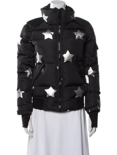 Pre-owned Sam Nylon Down Jacket In Black