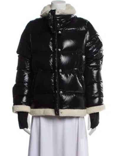 Pre-owned Sam Nylon Down Jacket In Black