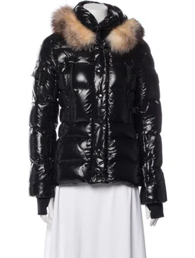 Pre-owned Sam Nylon Down Jacket In Black