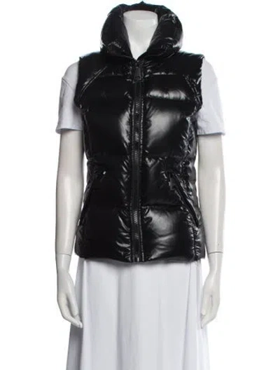 Pre-owned Sam Nylon Down Jacket In Black