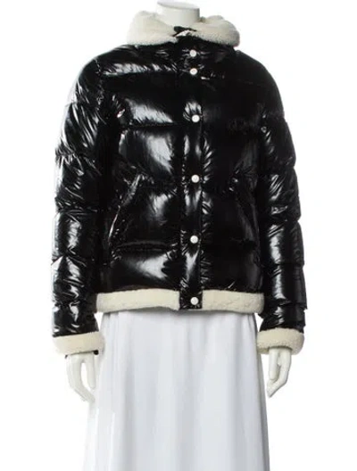 Pre-owned Sam Nylon Down Jacket In Black