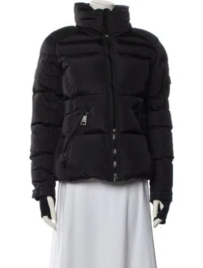Pre-owned Sam Nylon Down Jacket In Black