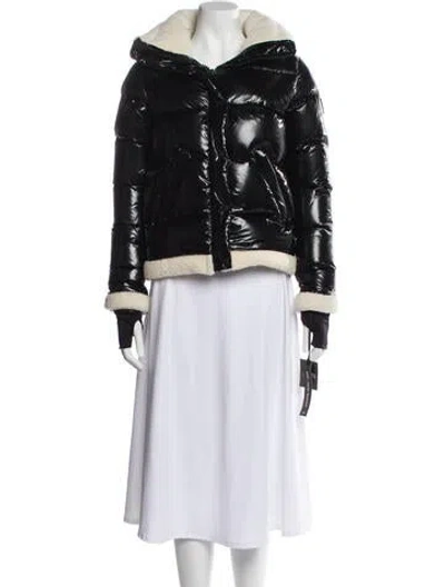 Pre-owned Sam Nylon Down Jacket In Black