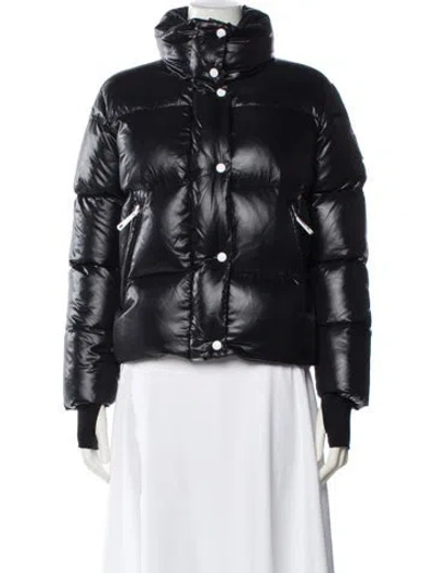 Pre-owned Sam Nylon Down Jacket In Black
